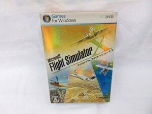 ◆◆Microsoft FLIGHT SIMULATOR X マイクロソフトフライトシミュレータX◆ジャンク品 M6845