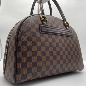 【美品/大人気】ルイヴィトン LOUIS VUITTON ハンドバッグ ダミエ エベヌ ノリータ ボストンバッグ ビジネス メンズ ブリーフケース N41455