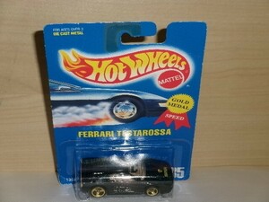 ☆HOTWHEELS 35 FERRARI TESTAROSSA 黒①