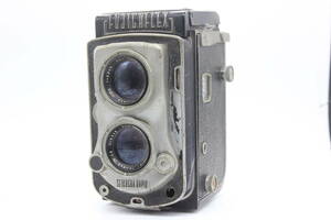 【訳あり品】 富士フィルム Fujifilm Fujicaflex 8.8cm F2.8 二眼カメラ C3767