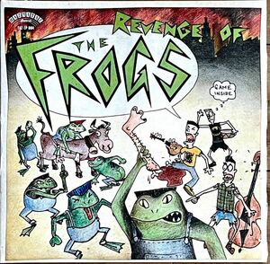 新品未開封 LP The Frogs/Revenge Of The Frogs ネオロカビリー サイコビリー hillbilly headhunters tazmanian devils rusty robots