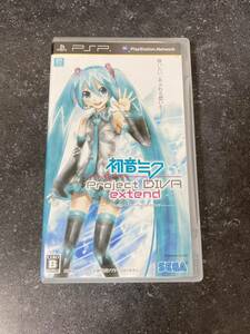 初音ミク　Project DIVA extend PSP ソフト 