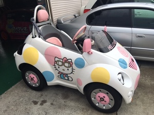 HelloKitty 29Th AnniversaryModel Q-CAR キティーちゃん２９周年限定車　不動