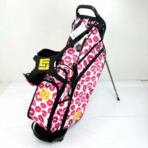 1円★限定カラー★LOUDMOUTH ラウドマウス LM-CB0021 8.5型 スタンドキャディバッグ Kissies White（243）キスホワイト★