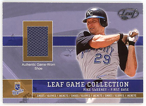 ROYALS-MARINERS△MIKE SWEENEY/2003 LEAF GAME COLLECTIONスパイク #150!