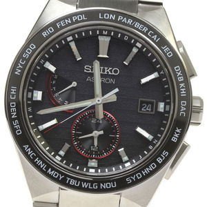 セイコー SEIKO SBXY075/8B63-0BK0 アストロン ネクスタ―シリーズ JAL国際線就航70周年記念 ソーラー電波 メンズ 極美品 箱保付_830328