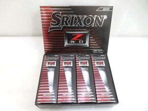 ゴルフボール スリクソン SRIXON Z-STAR XV ホワイト 12球 1ダース ダンロップ DUNLOP 日本製 箱入り 未使用品 ■2