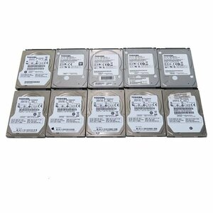 TOSHIBA 東芝 HDD 750GB 10個セット MQ01ABD075 2.5インチ 9.5mm 内蔵型 健康状態:正常 使用1000-10000時間以下 中古