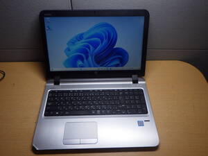 HP ProBook 450 G3 i3-6100U ジャンク　No2