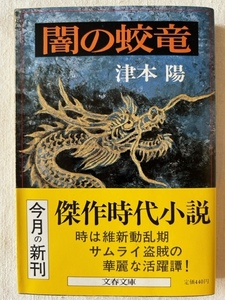 闇の蛟竜 津本陽 著 文春文庫 1983年8月25日