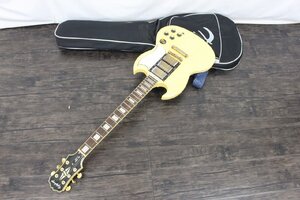 【行董】Epiphone G-400 Custom エピフォン エレキギター ソフトケース付き 現状品 楽器 器材 ギター 趣味 ホビー 音楽 AF302ABY67