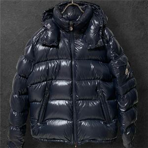 モンクレール マヤ ダウンジャケット サイズ4 ネイビー系 MONCLER MAYA 