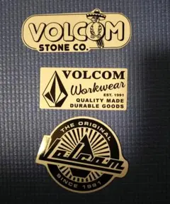 VOLCOM ステッカー3枚セット