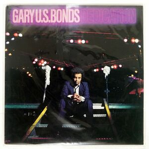 米 帯付き GARY U.S. BONDS/DEDICATION/EMI SO17051 LP