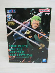 09/A803★ワンピース BATTLE RECORD COLLECTION -RORONOA ZORO- ロロノア・ゾロ★フィギュア★バンプレスト★プライズ★未開封品