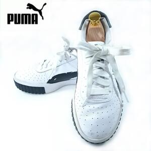 PUMA 373896 スニーカー バイカラー 厚底 プーマ 23cm プーマ レディース レースアップ hws00788