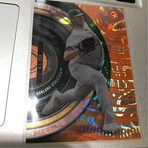 2017 bowman high tek A J PAK オレンジ /25