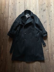 ANSNAM trench coat black サイズ03 アンスナム トレンチコート 