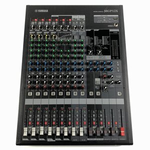 YAMAHA MGP12X ヤマハ 12チャンネル プレミアムミキシングコンソール ミキサー★動作品