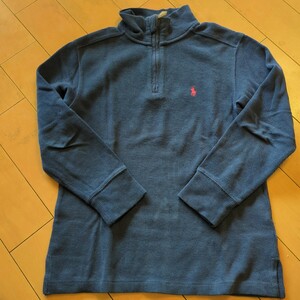 ラルフローレン 長袖トレーナー　ジッパー付き POLO　キッズ　140センチ