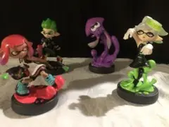 スプラトゥーン amiibo ネオンガール イカ ボーイ