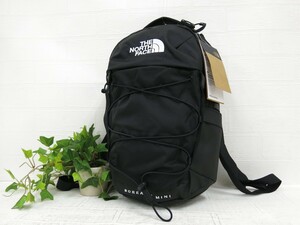 THE NORTH FACE ザ・ノースフェイス◆ボレアリス ミニ◆ナイロン◆リュック サック バックパック◆ブラック◆未使用品◆ロゴ刺繍◆N8172