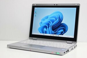 1円スタート ノートパソコン Windows11 2in1PC Panasonic レッツノート CF-RZ6 Windows10 第7世代 Core i5 SSD256GB メモリ8GB 軽量745g