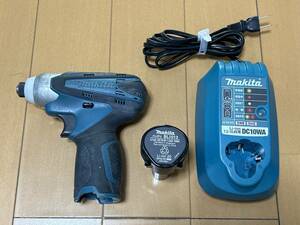 マキタ 10.8v インパクトドライバ TD090D 充電器 DC10WA バッテリー BL1013 1個セット品