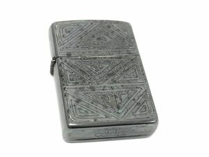 1円 ZIPPO ジッポー 1982年製 幾何学模様 高級ライター オイルライター 喫煙グッズ シルバー系 BJ2117