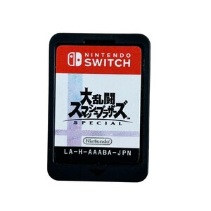 USED Nintendo Switch ニンテンドー スイッチ ゲームソフト 大乱闘スマッシュブラザーズ SPECIAL アクション ケース付 動作確認 初期化済