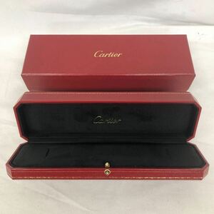 Cartier カルティエ 　ジュエリーケース　空箱　空き箱　ブレスレット用　アクセサリー 箱　BOX ボックス　ケース　E1521