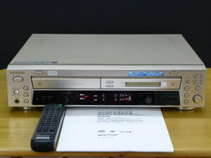 動作品 SONY MXD-D400 / ソニー CD & MDデッキ / 取扱説明書 / リモコン