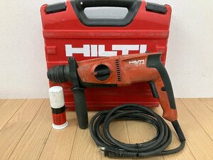 ★中古★HILTI ヒルティ コード式ロータリーハンマードリル TE 2-S 100V 50/60Hz 本体/ケース 穴あけ 電気ドリル はつり 電動工具)倉c