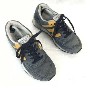 イングランド/UK製 限定モデル☆New Balance W576PBY☆レザースニーカー【UK4/22.5/グレー/GRAY】sneakers/Shoes/trainers◇bQ-395