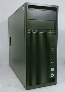 ●v5世代Xeon搭載 HP Z240 Workstation (Xeon E3-1225v5 3.3GHz/16GB/NVMe SSD128GB +1TB/Quadro K420/DVDRW/Windows10 Pro)