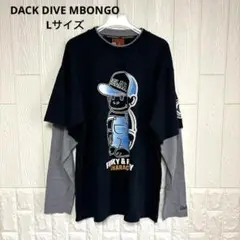 DACK DIVE MBONGO キャラクターTシャツ Lサイズ 未使用タグ付き