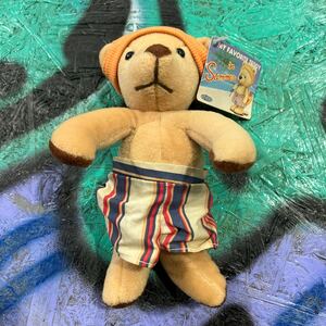 【A-75】MY FAVORITE TEDDY in Summer とるとるキャッチャー BANPRESTO 1997年 全長20㎝ ぬいぐるみ