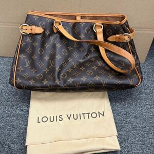 416◎1円スタート◎ LOUIS VUITTON ルイヴィトン モノグラム ハンドバッグ バティニョール オリゾンタル M51154 ブラウン系 【149565】