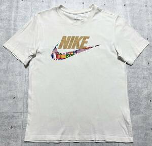 ナイキ 万国旗 スウォッシュ Tシャツ ビッグロゴ デカロゴ クルーネック　　THE NIKE TEE ナイキジャパン 正規品 半袖 コットン 早2464