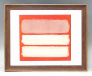 新品☆額付アートポスター◇マーク・ロスコ☆Mark Rothko☆絵画☆壁掛け☆インテリア☆抽象画☆25