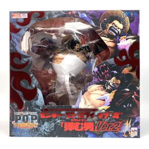 tu061s【未開封】Portrait.Of.Pirates ワンピース SA-MAXIMUM モンキー D ルフィ ギア4 弾む男 Ver.2　メガハウス　輸送箱付き 【津山店】