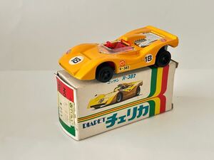 （S156）ミニカー DIAPET ダイヤペット CHERICA チェリカ ニッサン NISSAN R-382 No.18 DIECAST SCALE MODEL by YONEZAWA TOYS 日本製