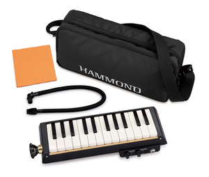 SUZUKI HAMMOND PRO-24B ダブルピックアップマイク搭載 バス 鍵盤ハーモニカ