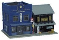 新品鉄道模型 1/150 ジーンズ専門店・日本酒専門店 「ジオコレ 建物コレクション 045-5」 [321118]