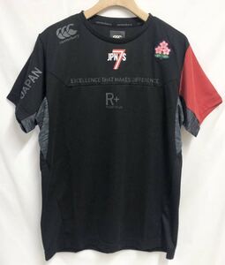 CANTERBURY（カンタベリー）　ラグビー 日本代表セブンス ワークアウトTシャツ　r30021sv サイズ L