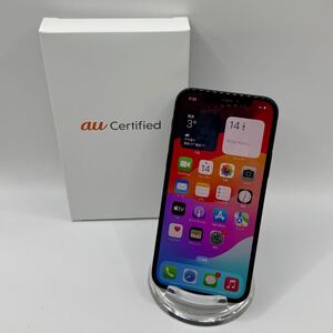 SIMフリー au Certified 白ロム Apple iPhone12 128GB ブラック 黒色 SIMロック解除済 