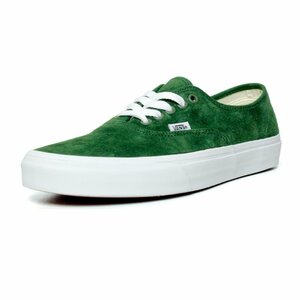 新品 VANS バンズ ヴァンズ US企画 メンズ AUTHENTIC オーセンティック Pig Suede ピッグスエード 緑 グリーン系 スニーカー US10（28cm）