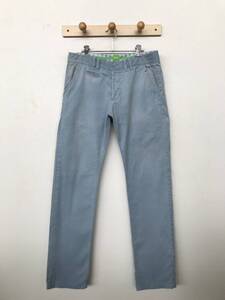 BOSS HUGO BOSS ヒューゴ・ボス 正規品 メンズ コットンストレッチパンツ 良品 size W30