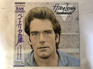 30406S 帯付12inch LP★ヒューイ・ルイス/HUEY LEWIS AND THE NEWS/PICTURE THIS★WWS-81482