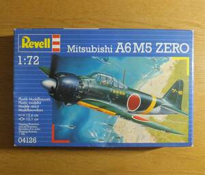 【開封済ジャンク】Revellレベル1/72　Mitsubishi A6M5 ZERO　定形外290円